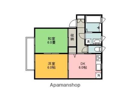 鳥取県鳥取市気高町新町2丁目 浜村駅 2DK アパート 賃貸物件詳細