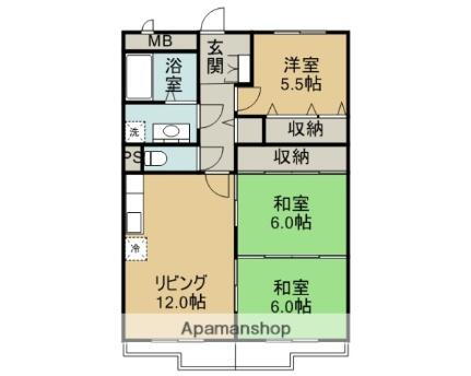島根県松江市西川津町 3LDK マンション 賃貸物件詳細