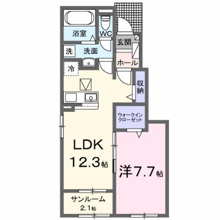 鳥取県境港市渡町 上道駅 1LDK アパート 賃貸物件詳細