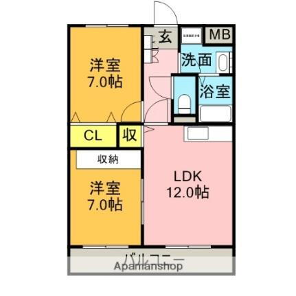 島根県松江市国屋町 松江しんじ湖温泉駅 2LDK マンション 賃貸物件詳細