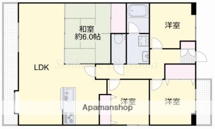 岡山県岡山市北区奉還町4丁目 岡山駅 4LDK マンション 賃貸物件詳細