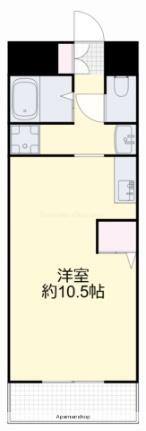ロジェ岡本 5階 ワンルーム 賃貸物件詳細