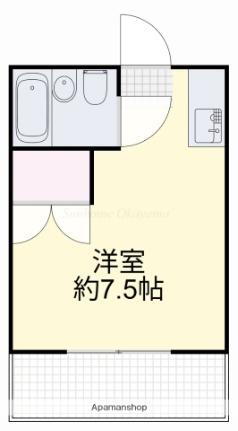 岡山県岡山市北区伊島町3丁目 備前三門駅 ワンルーム マンション 賃貸物件詳細