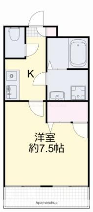 岡山県岡山市北区大供2丁目 岡山駅 1K マンション 賃貸物件詳細