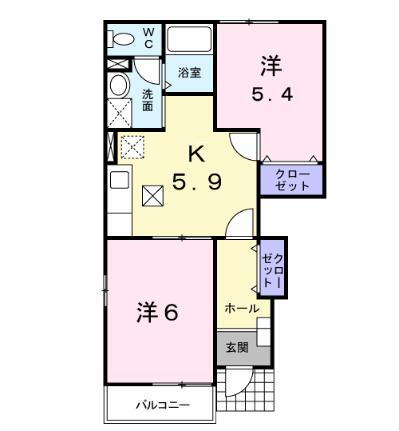 岡山県岡山市東区西大寺上2丁目 西大寺駅 2K アパート 賃貸物件詳細