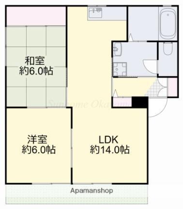 ディアス３０Ｃ棟 1階 2LDK 賃貸物件詳細