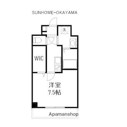 岡山県岡山市中区中納言町 中納言駅 1K マンション 賃貸物件詳細