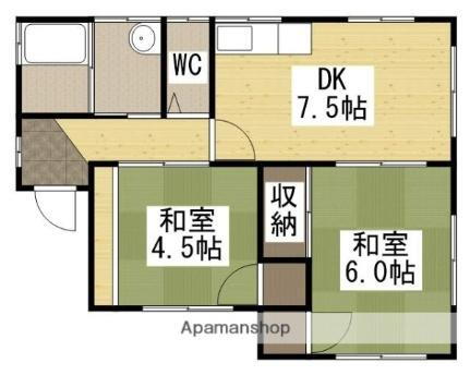 岡山県岡山市南区泉田4丁目 備前西市駅 2DK 一戸建て 賃貸物件詳細