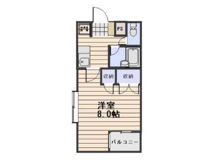 岡山県岡山市北区岡町 清輝橋駅 1K マンション 賃貸物件詳細