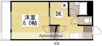 岡山県岡山市中区西川原1丁目 西川原駅 1DK マンション 賃貸物件詳細