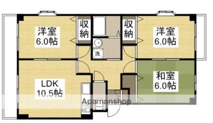 岡山県岡山市南区洲崎3丁目 清輝橋駅 3LDK アパート 賃貸物件詳細