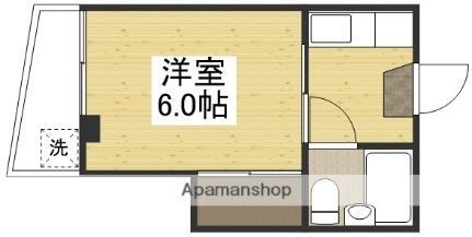 岡山県岡山市北区奉還町1丁目 岡山駅 1K マンション 賃貸物件詳細