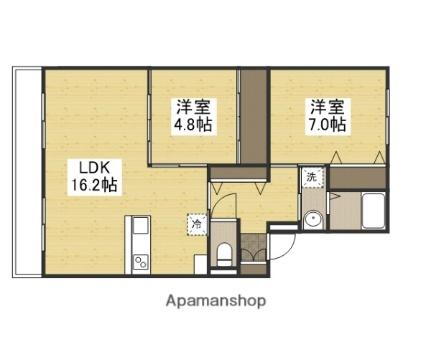 岡山県岡山市北区野田4丁目 北長瀬駅 2LDK マンション 賃貸物件詳細