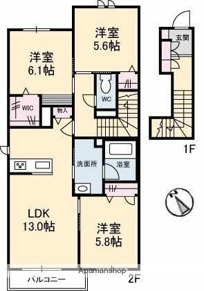岡山県倉敷市西阿知町新田 西阿知駅 3LDK アパート 賃貸物件詳細
