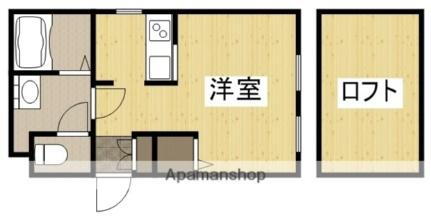 メゾン佛蘭西　Ｂ棟 1階 ワンルーム 賃貸物件詳細