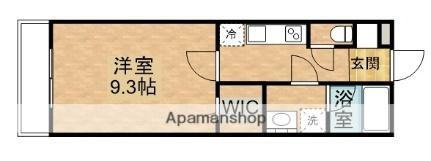 岡山県岡山市北区岡町 清輝橋駅 1K マンション 賃貸物件詳細