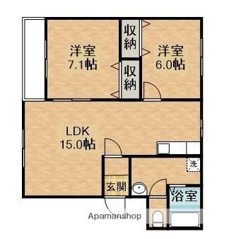岡山県岡山市南区新保 大元駅 2LDK マンション 賃貸物件詳細