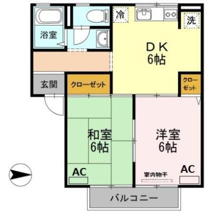岡山県倉敷市南畝5丁目 水島駅 2DK アパート 賃貸物件詳細