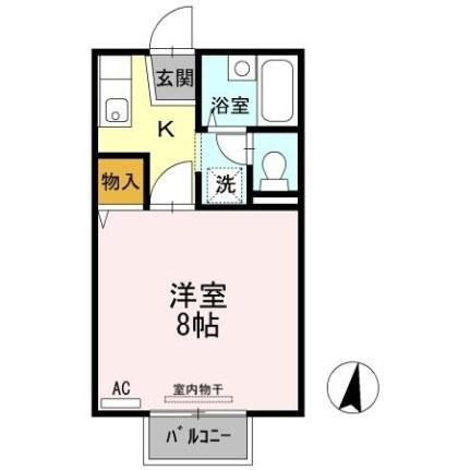 岡山県倉敷市徳芳 中庄駅 1K アパート 賃貸物件詳細