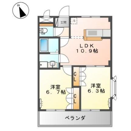 広島県福山市柳津町 松永駅 2LDK アパート 賃貸物件詳細