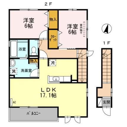 広島県尾道市山波町 東尾道駅 2LDK アパート 賃貸物件詳細