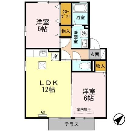 広島県福山市東深津町2丁目 東福山駅 2LDK アパート 賃貸物件詳細