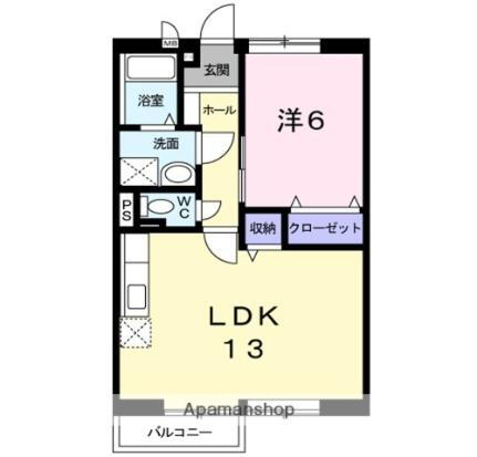 広島県東広島市西条東北町 西条駅 1LDK アパート 賃貸物件詳細