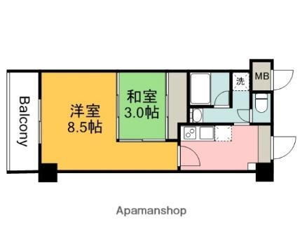 広島県広島市佐伯区五日市5丁目 佐伯区役所前駅 2K マンション 賃貸物件詳細