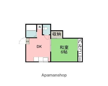 広島県広島市中区江波南2丁目 江波駅 1DK マンション 賃貸物件詳細