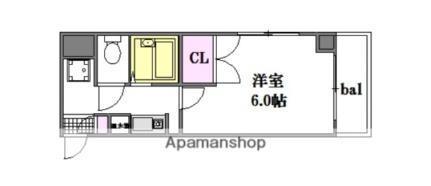 広島県広島市中区西十日市町 十日市町駅 1K マンション 賃貸物件詳細