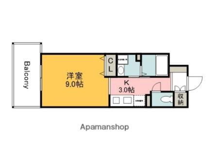 広島県広島市中区小網町 小網町駅 1K マンション 賃貸物件詳細