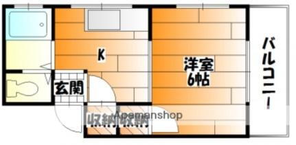 広島県広島市中区白島九軒町 白島駅 1DK マンション 賃貸物件詳細