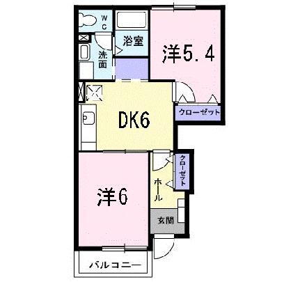 広島県広島市安芸区中野3丁目 安芸中野駅 2DK アパート 賃貸物件詳細
