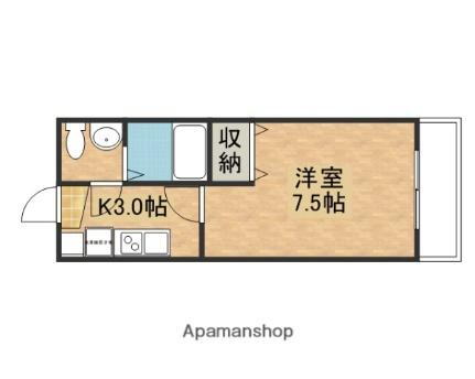 広島県安芸郡海田町上市 海田市駅 1K アパート 賃貸物件詳細