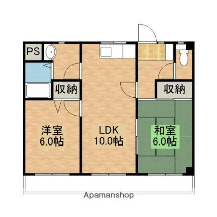 広島県広島市安芸区船越1丁目 向洋駅 2LDK アパート 賃貸物件詳細