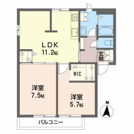 広島県安芸郡府中町山田2丁目 2LDK アパート 賃貸物件詳細
