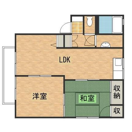 広島県広島市安芸区矢野東6丁目 矢野駅 2LDK アパート 賃貸物件詳細