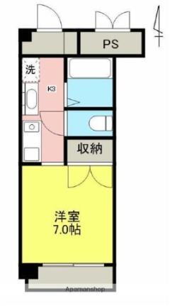 香川県高松市田村町 伏石駅 1K マンション 賃貸物件詳細