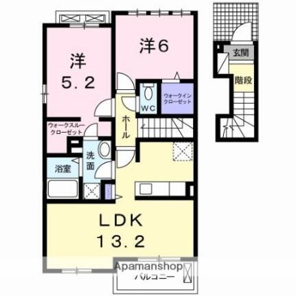 香川県高松市春日町 木太町駅 2LDK アパート 賃貸物件詳細