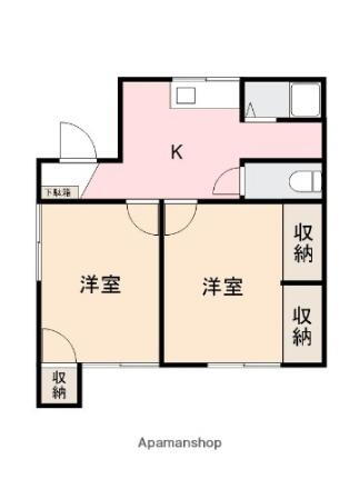 香川県高松市宮脇町2丁目 栗林公園北口駅 2DK マンション 賃貸物件詳細