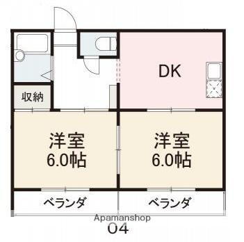 香川県高松市新北町 昭和町駅 2DK マンション 賃貸物件詳細