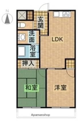 サンマルコ 2階 2LDK 賃貸物件詳細