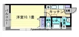 グランシャトレ伊賀上 4階 1K 賃貸物件詳細