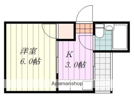 愛媛県松山市木屋町3丁目 高砂町駅 1K マンション 賃貸物件詳細