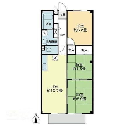 愛媛県松山市衣山2丁目 衣山駅 3LDK アパート 賃貸物件詳細