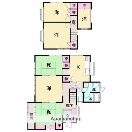 愛媛県松山市愛光町 宮田町駅 6DK 一戸建て 賃貸物件詳細