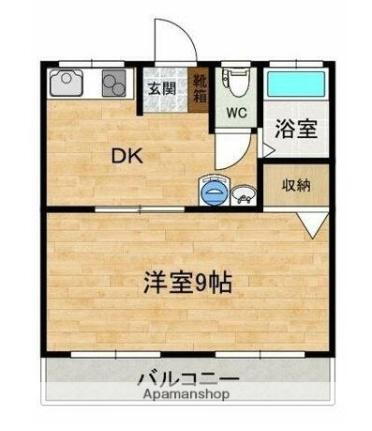 愛媛県東温市見奈良 愛大医学部南口駅 1DK マンション 賃貸物件詳細