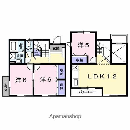 愛媛県松山市吉藤2丁目 本町六丁目駅 3LDK アパート 賃貸物件詳細