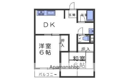 福岡県福岡市南区長住3丁目 高宮駅 2DK マンション 賃貸物件詳細