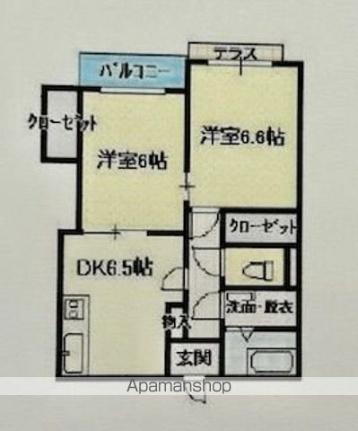 福岡県福岡市早良区原6丁目 次郎丸駅 2DK マンション 賃貸物件詳細